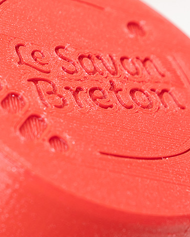 Boite à savon Rouge