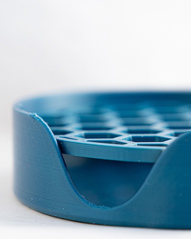 Porte-savon bleu-nuit Porte-savon bleu-nuit