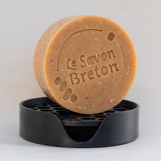 Porte-savon noir