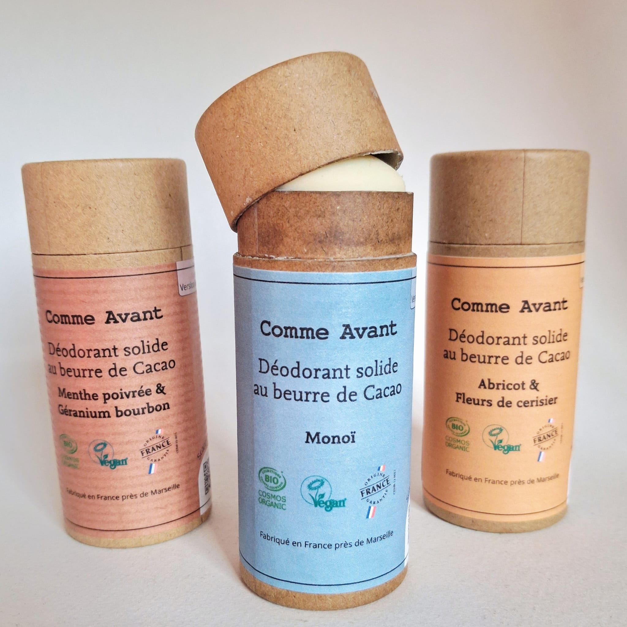 déodorant peau sensible au monoï