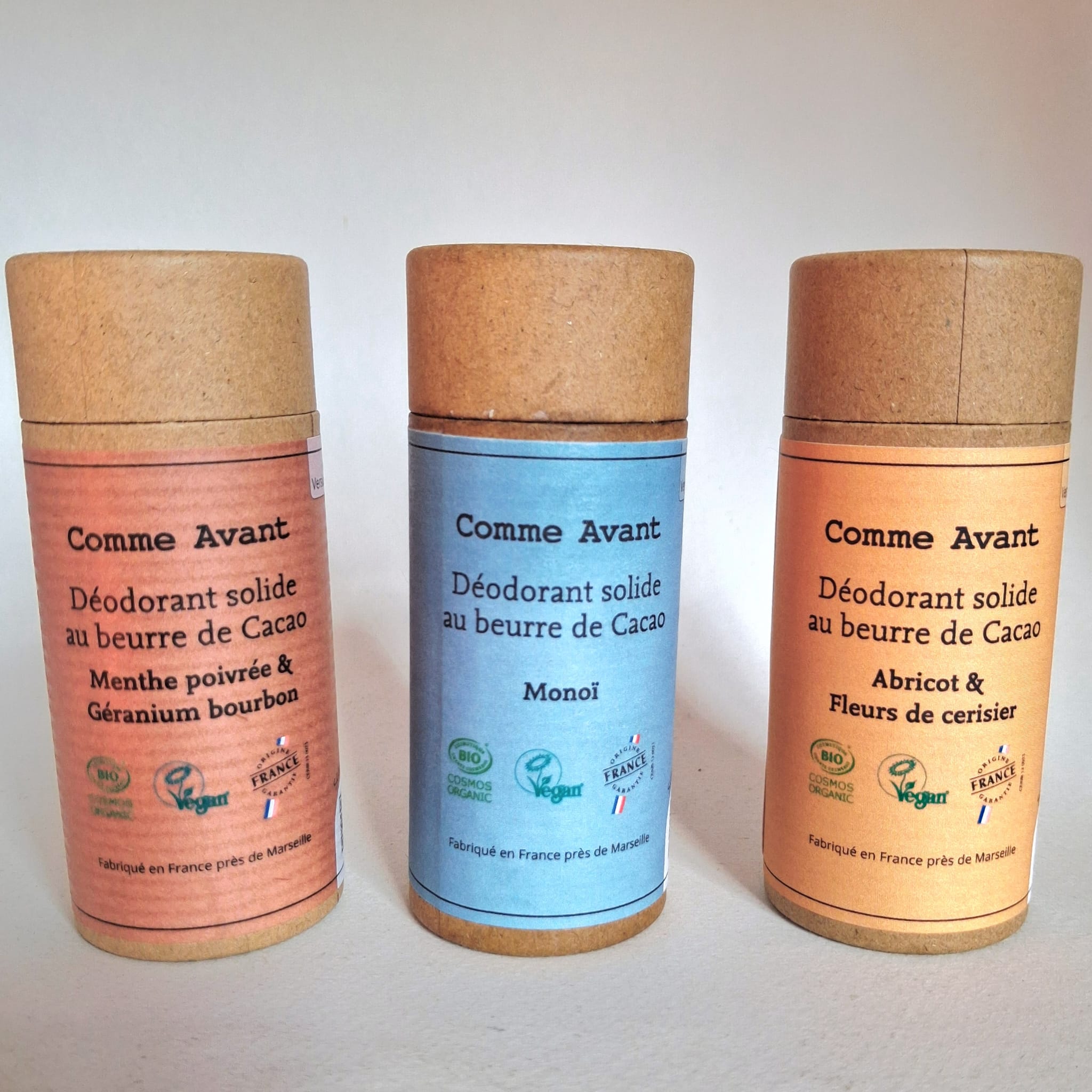 déodorant peau sensible au monoï