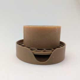 porte savon doré