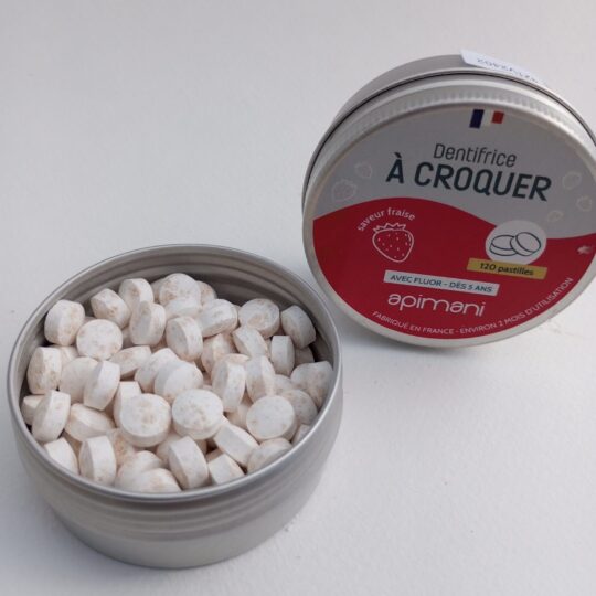 Dentifrice solide enfant