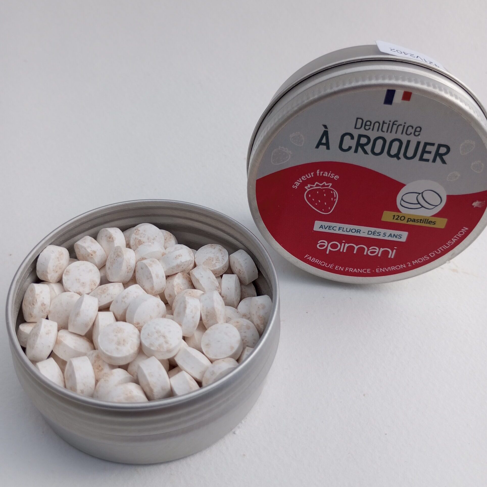 Dentifrice solide enfant