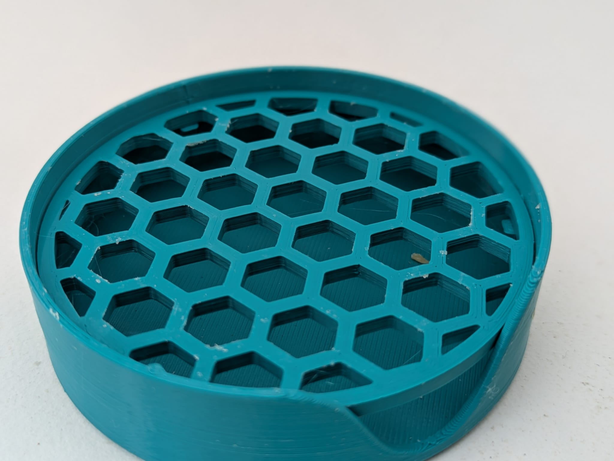 porte savon turquoise