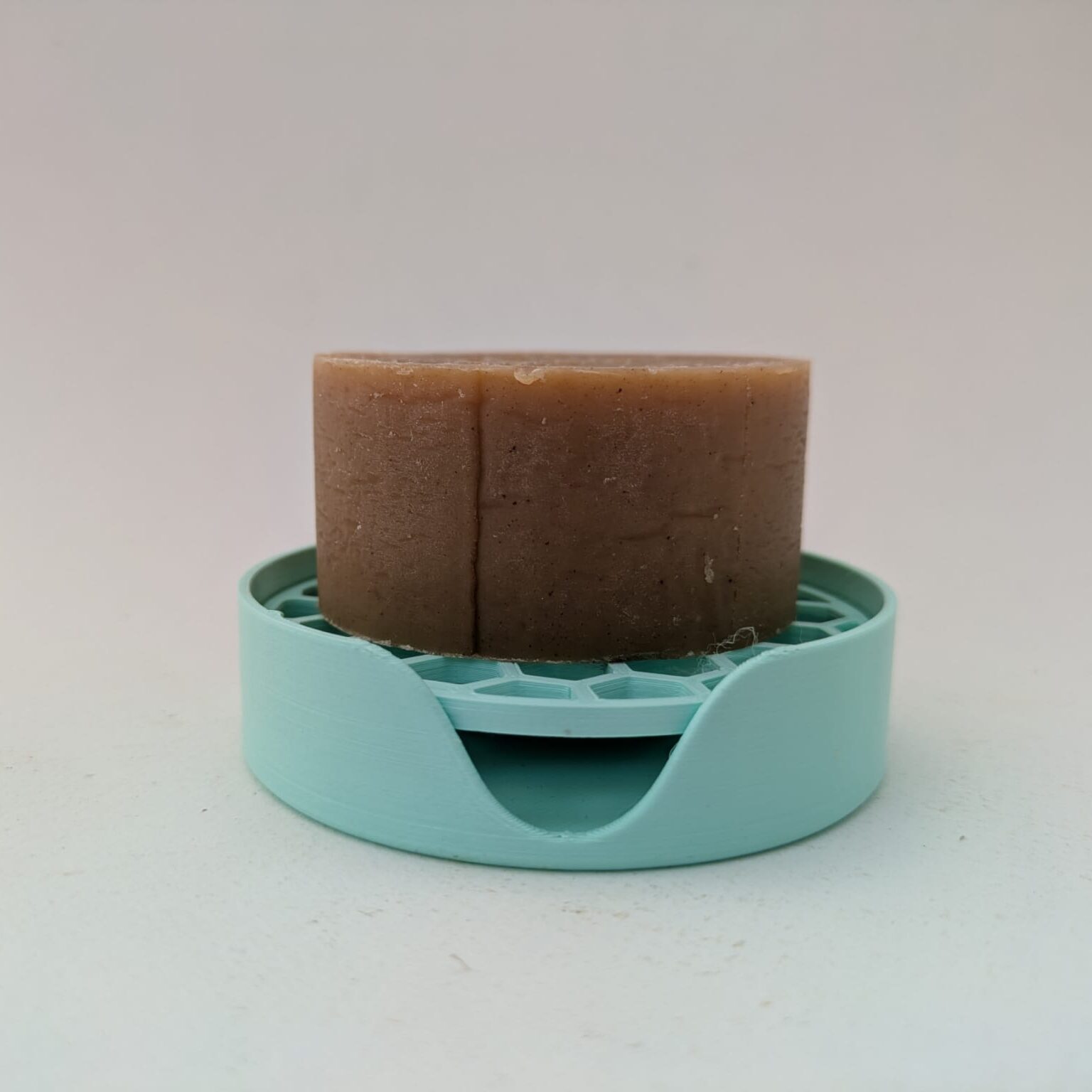 porte savon vert d'eau