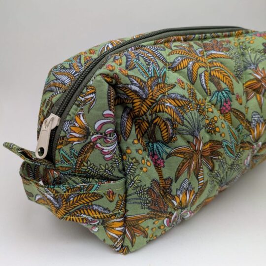 Trousse de toilette cousue main