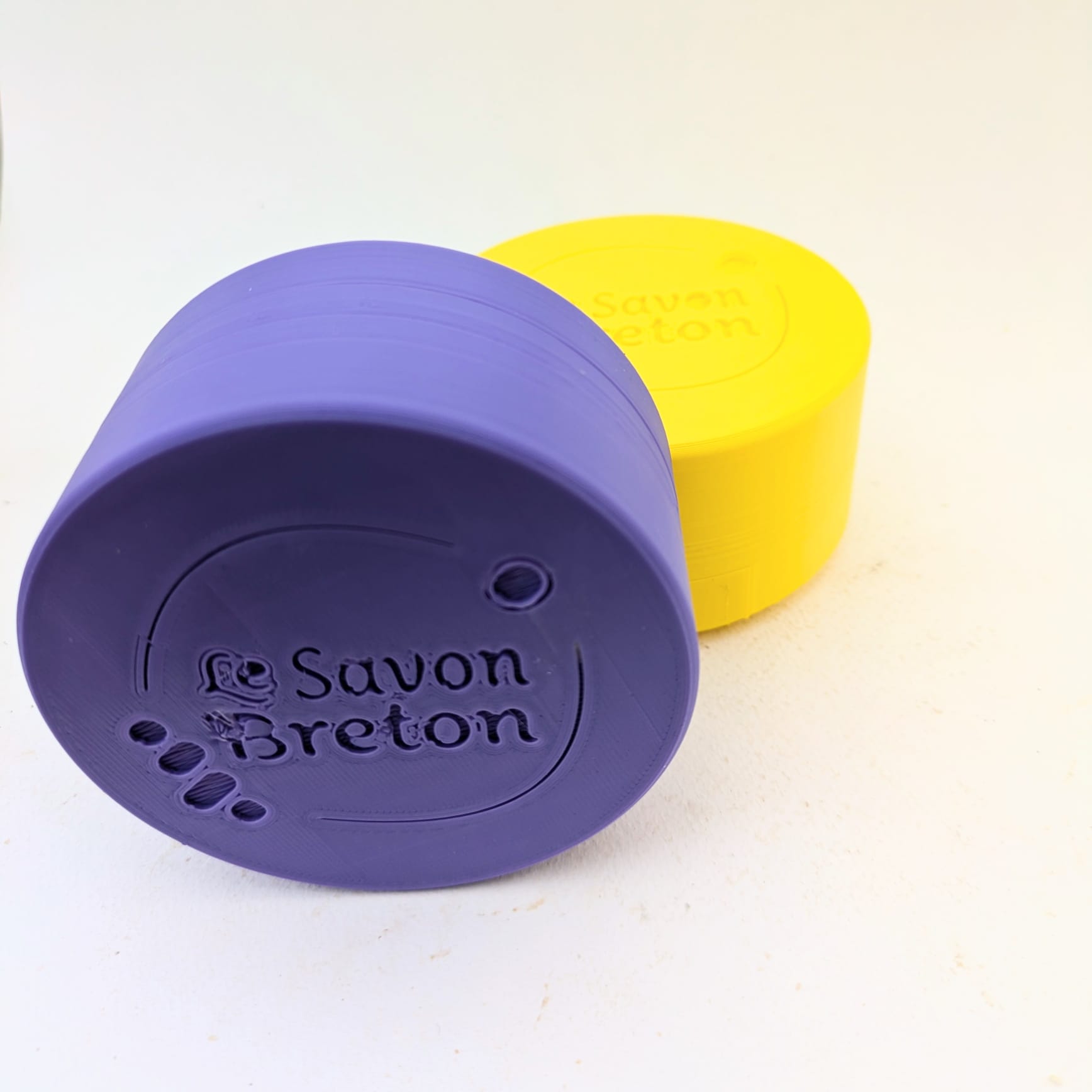 boîte à savon violet
