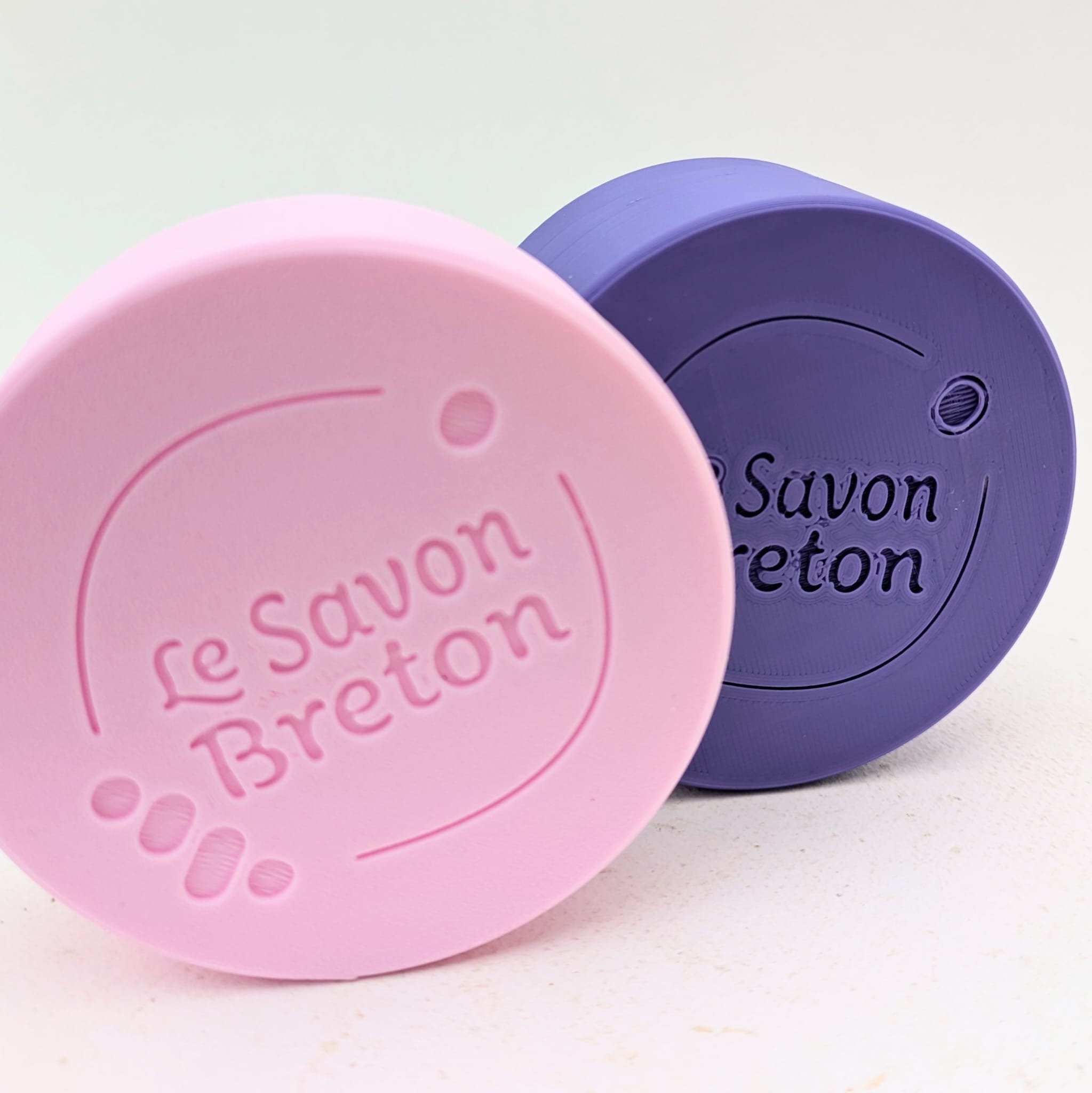 boîte à savon violet