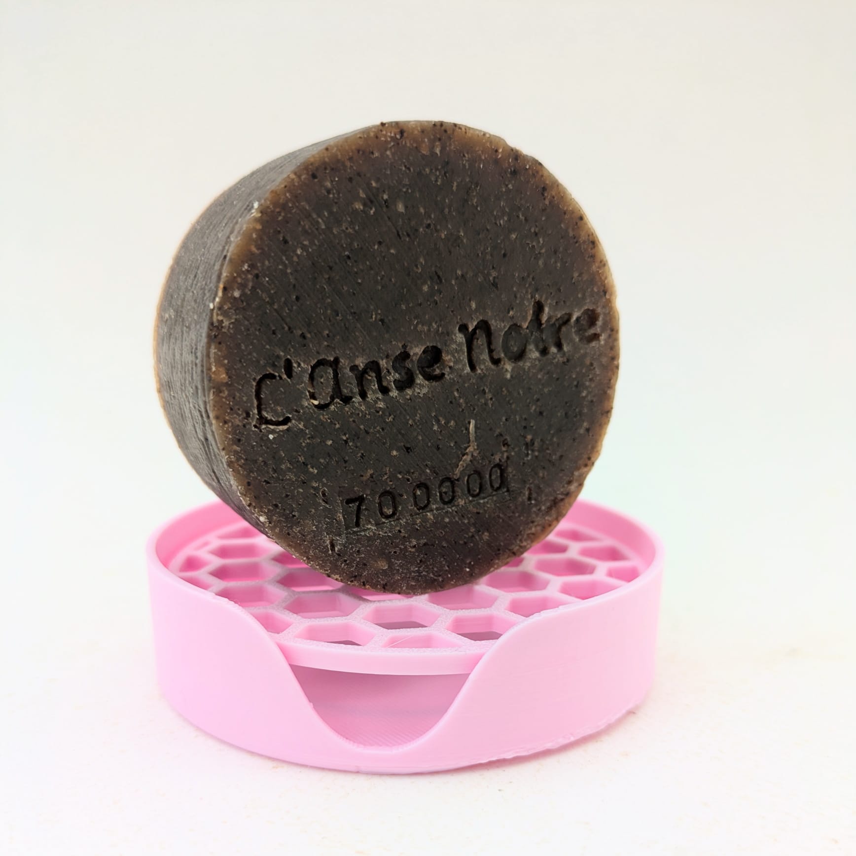 porte savon rose bonbon