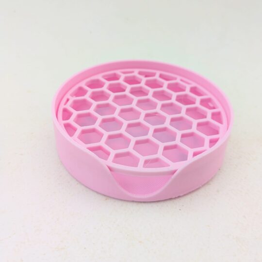 Porte-savon Rose bonbon