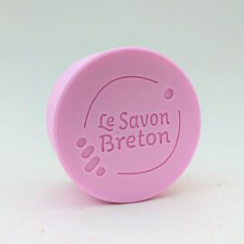 boîte à savon rose bonbon